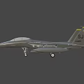 Advanced Gray Military Fighter Jet With Missiles Open Cockpit And Sharp Wings