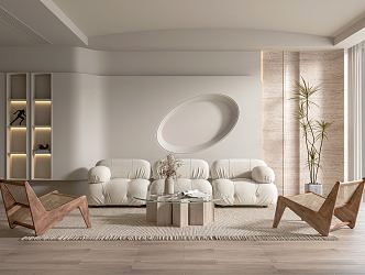 The Silent Living Room 3d model