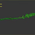 Handcrafted Wooden And Stone Decorative Branch For Home Interior Design