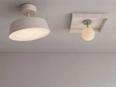 WestElm ceiling lamp 3d model
