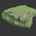 Natural Wooden Stone Block With Rough Surface And Colorful Natural Patterns
