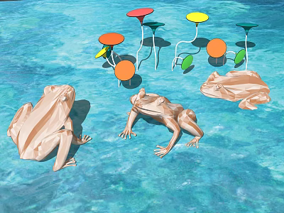 Frog 3d model