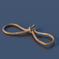 Handmade Natural Hemp Rope Knot Decorative Practical Daily Life Accessory With Texture