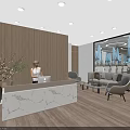 Modern Fitness Studio Space With Black Yoga Mats Pink Exercise Balls And Hanging Blue Equipment Lights