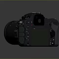 Modern Camera SLR Nikon Camera SLR Camera Card Machine 3d model
