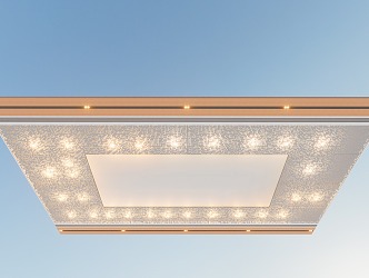 Modern Ceiling Grille Ceiling Line Ceiling Hotel Ceiling Sales Department Ceiling 3d model