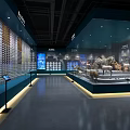 Animal Specimen Exhibition Hall With Display Cases Zebra Wall Displays And Information Panels
