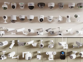 Modern Camera Security Surveillance Camera 3d model