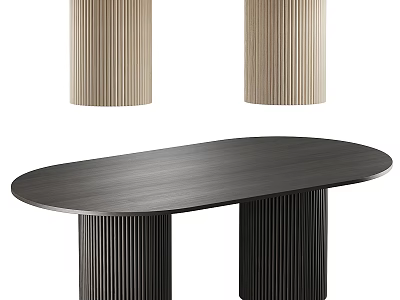 Elegant Modern Dressing Table Interior With Metal Frame And Marble Top 3d model