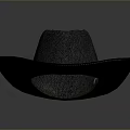 Gray Woven Hat With Orange Band White Stitching And Decorative Buckle For Daily Use