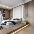 Master Bedroom Modern Bedroom 3d model