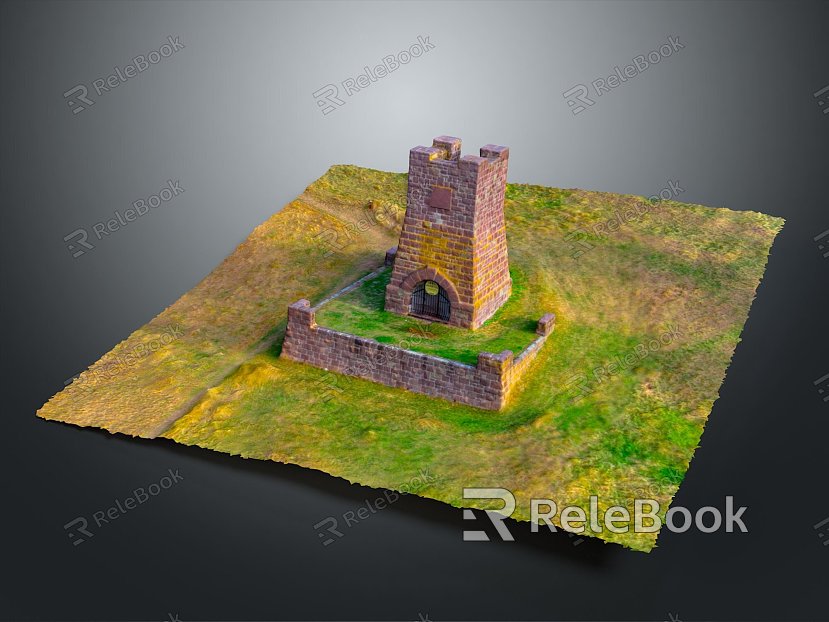 Tower defense sentry tower tower air defense watchtower observatory observatory observatory tower loft model