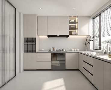 Modern Kitchen 3d model