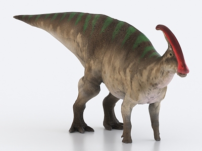 Parasaurus dinosaur model