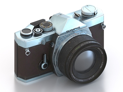 vintage camera old camera old camera 3d model