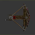 Modern Siege Car Siege Crossbow Bow 3d model