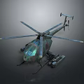 Space Exploration Helicopter Supporting Satellite Deployment And Mission Operations