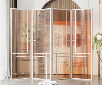 Modern Screen Partition 3d model