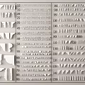 Gypsum Cornice Decorative Mouldings With Various Designs Different Styles And Sizes