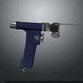 Industrial Blue Handheld Equipment With Durable Metal Tip And Comfortable Grip Handle