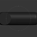 Sleek Black Handheld Digital Device With Display Screen Control Buttons And Input Function