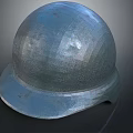 Weapon Related Blue Metal Helmet For Military Combat Protective Gear Equipment