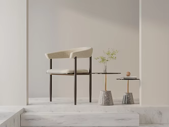 Modern Dining Chair 3d model