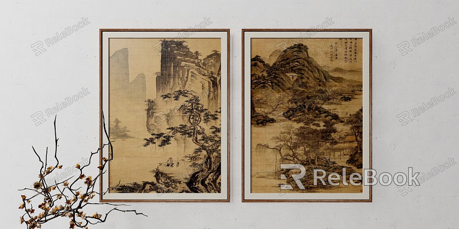 Decorative Painting Landscape Hanging Painting model