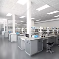 Laboratory 3d model