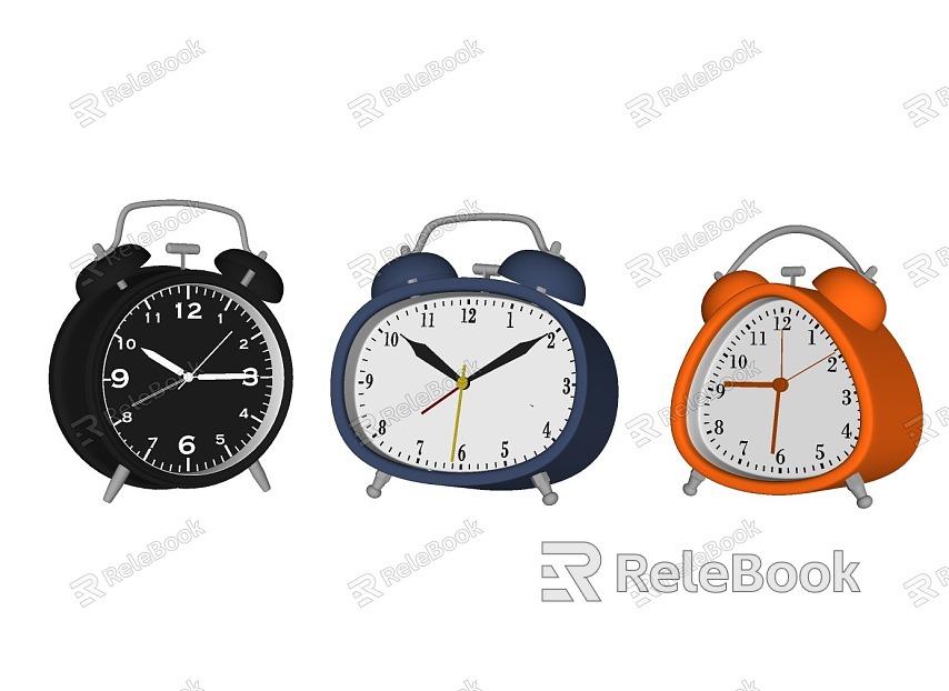 Alarm clock clock decorative ornaments clock model