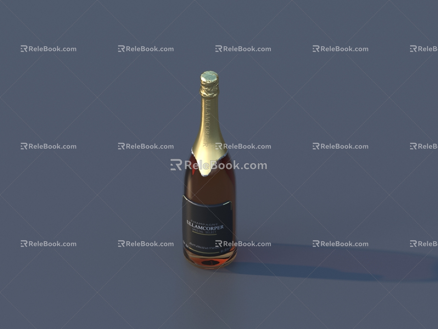 Wine bottle 3D model a12018 3d model