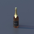 Wine bottle 3D model a12018 3d model