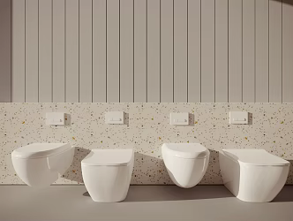 Modern Toilet 3d model