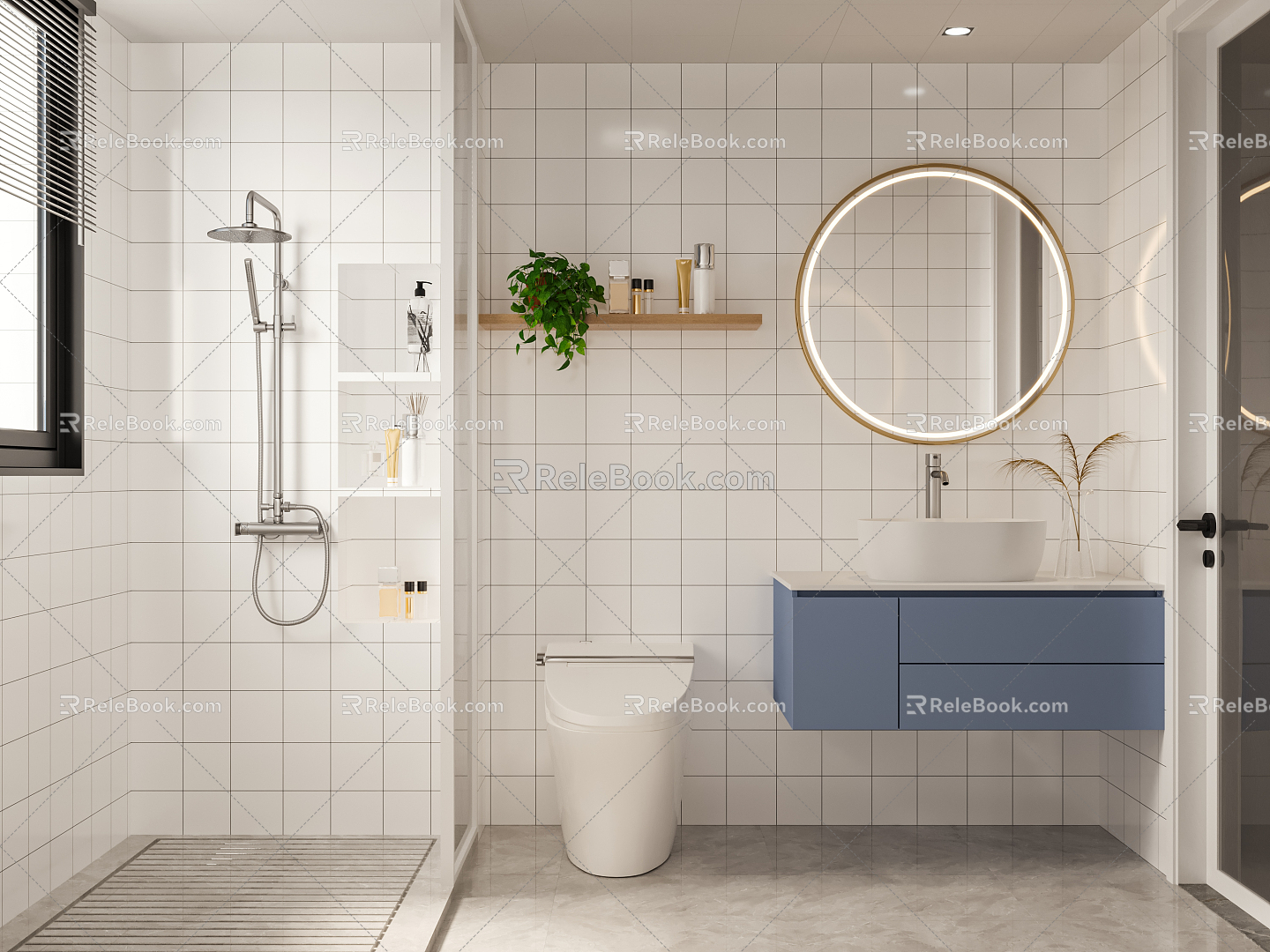 Nordic Toilet 3d model