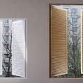 Modern blinds 3d model