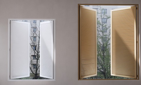 Modern blinds 3d model