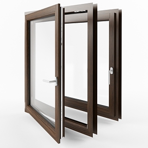 casement window 3d model