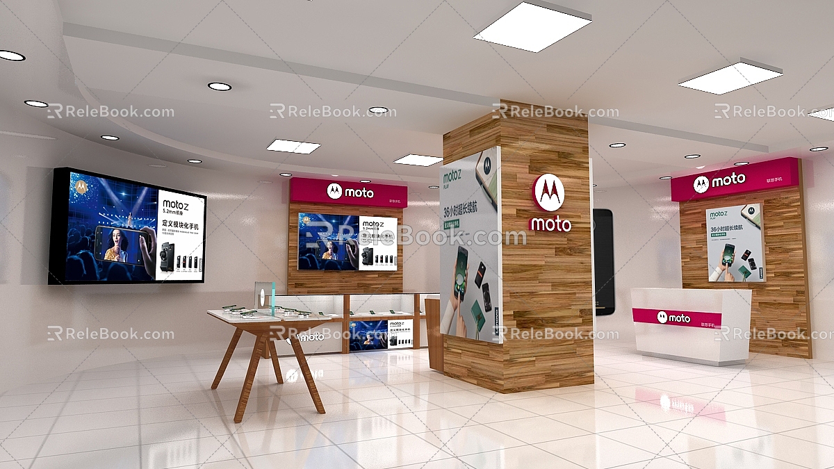 Mobile Phone Store Wudaokou Store Exclusive Store Meichen Exhibition Display model