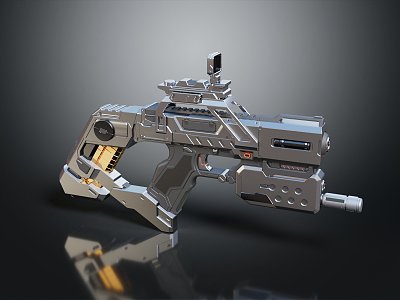 Modern Sci-Firearms Next Generation Firearms Sci-Fi Games Gun Games Firearms 3d model