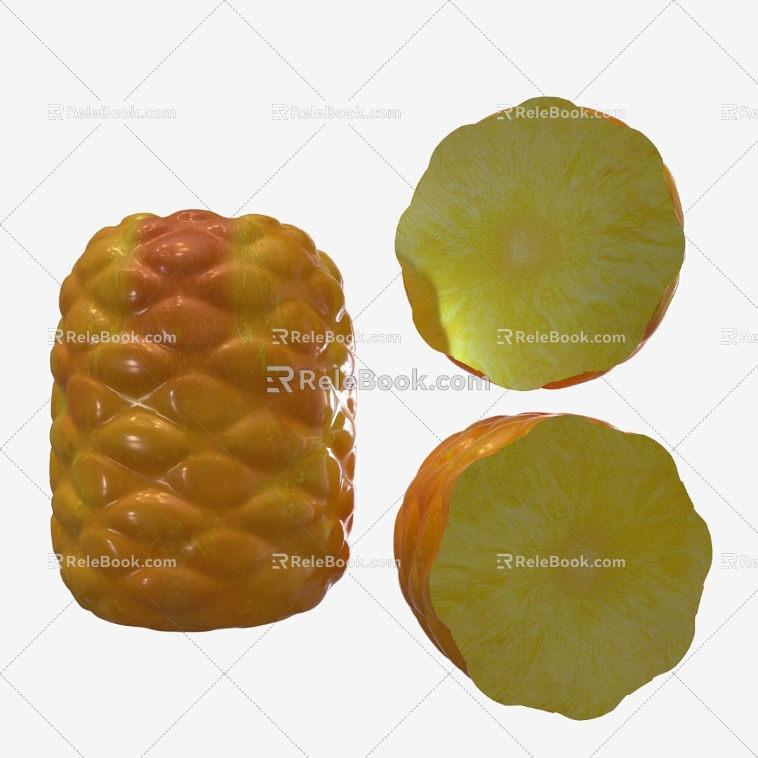 Pineapple 3d model