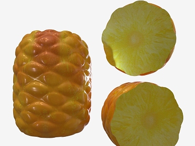 Pineapple 3d model