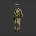 Scarecrow Dummy Carto Virtual Character Virtual Character Movie Character 3d model
