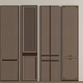 New Chinese Style Wall Panel Slab Partition Screen 3d model