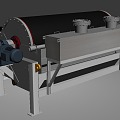 Magnetic Separator Industrial Equipment 3d model