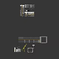 Essential Road Facilities Featuring Traffic Signs Lane Markings Directional Arrows And Zebra Crossings