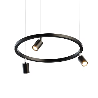 Simple Chandelier Simple Chandelier Decorative Chandelier Dining Room Chandelier Living Room Chandelier Black Chandelier 3d model