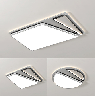 modern ceiling lamp 3d model