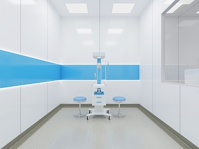 Modern Operating Room Oral Operation Room 3d model