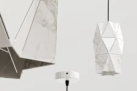 Modern chandelier 3d model