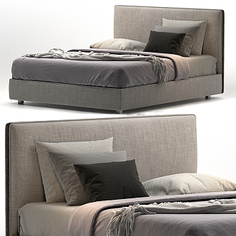 Bed Molteni C Ribbon 3d model